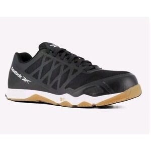 Reebok Speed TR Work Low -Black Athletic Shoes -Comp Toe Women's Sz 6.5 New #645